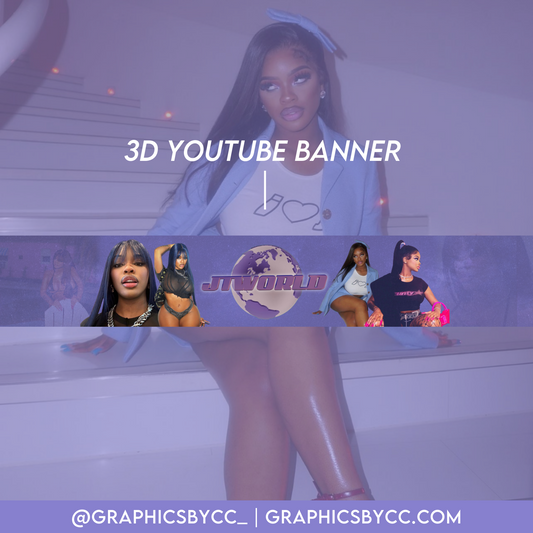 3D Youtube Banner