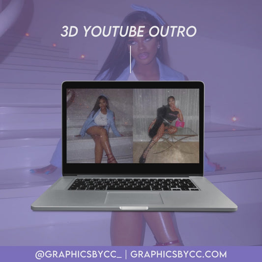 3D Youtube Outro