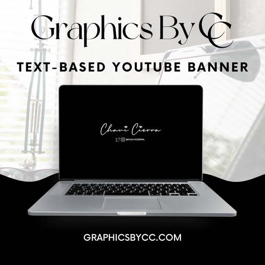 Text-Based Youtube Banner