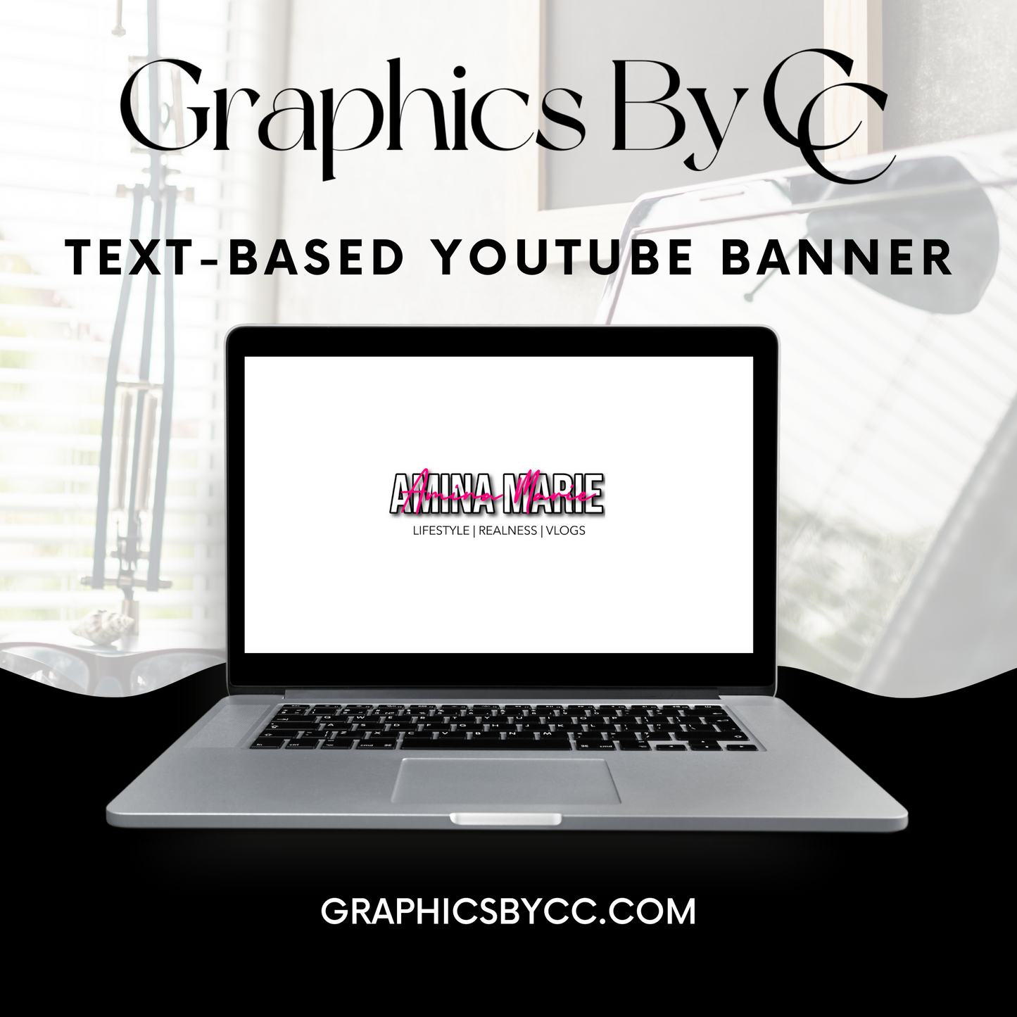 Text-Based Youtube Banner