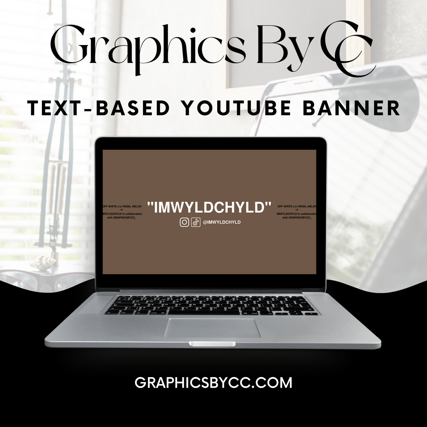 Text-Based Youtube Banner